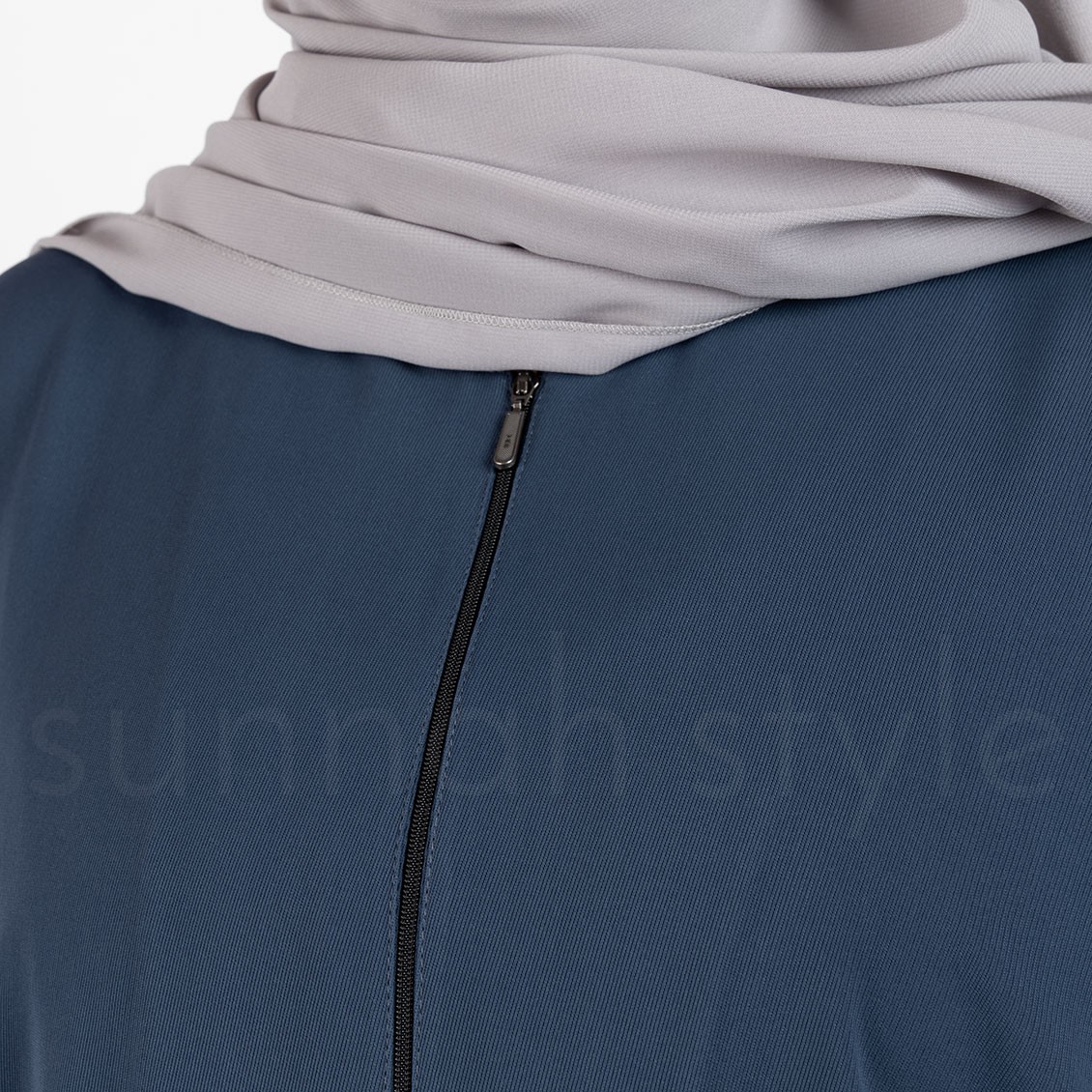 Sunnah Style Essentials Bisht Comfort Abaya Steel Blue